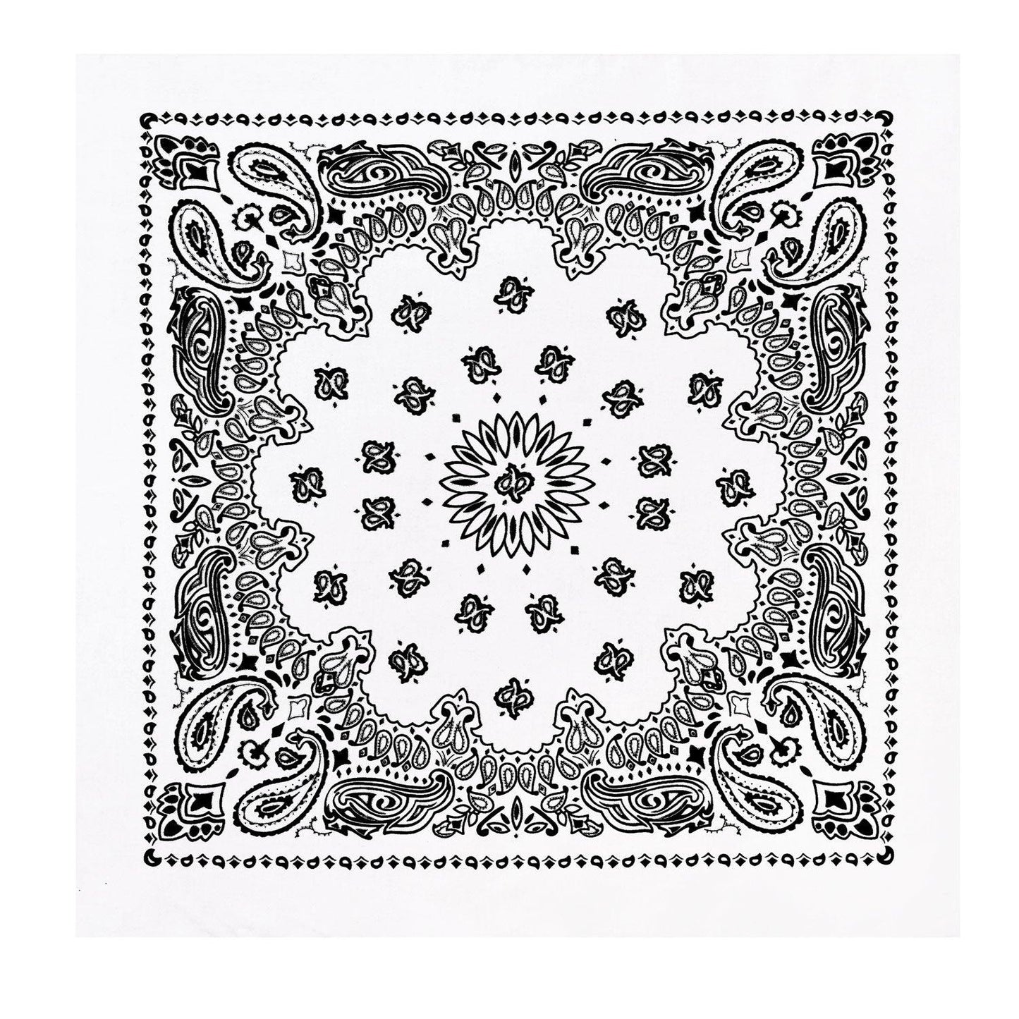 Trainmen Paisley Bandana - 22" X 22" - Tactical Choice Plus