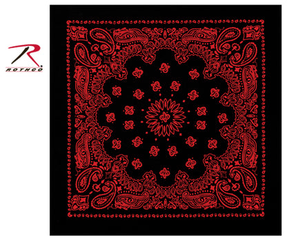 Trainmen Paisley Bandana - 22" X 22"