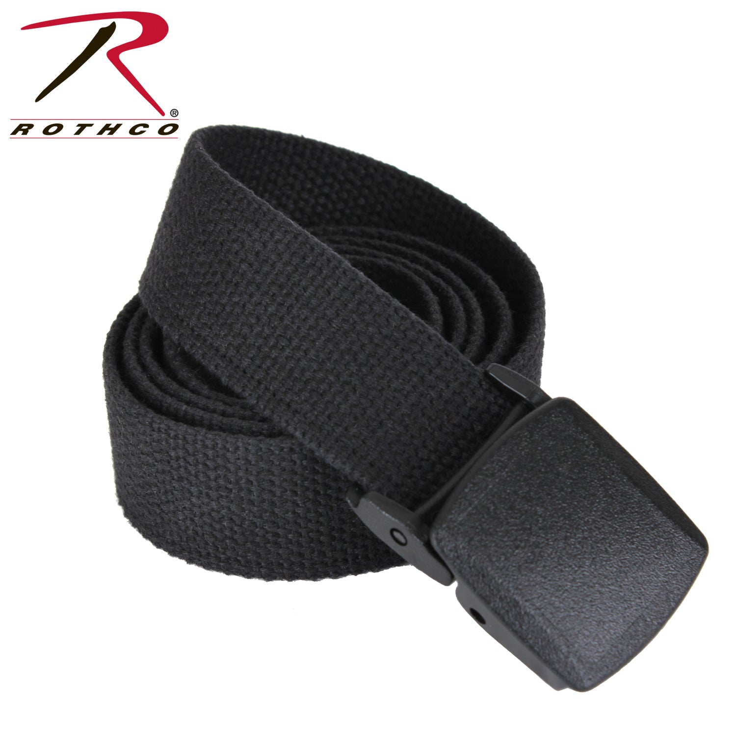 Rothco Military Plastic Buckle Web Belt - 54 Inch - Tactical Choice Plus