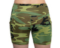 Rothco Womens Camo Workout Performance Legging Shorts - Tactical Choice Plus