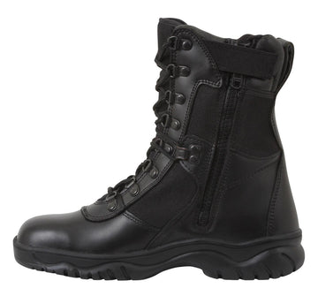 Forced Entry Tactical Boot With Side Zipper - 8 Inch - Tactical Choice Plus