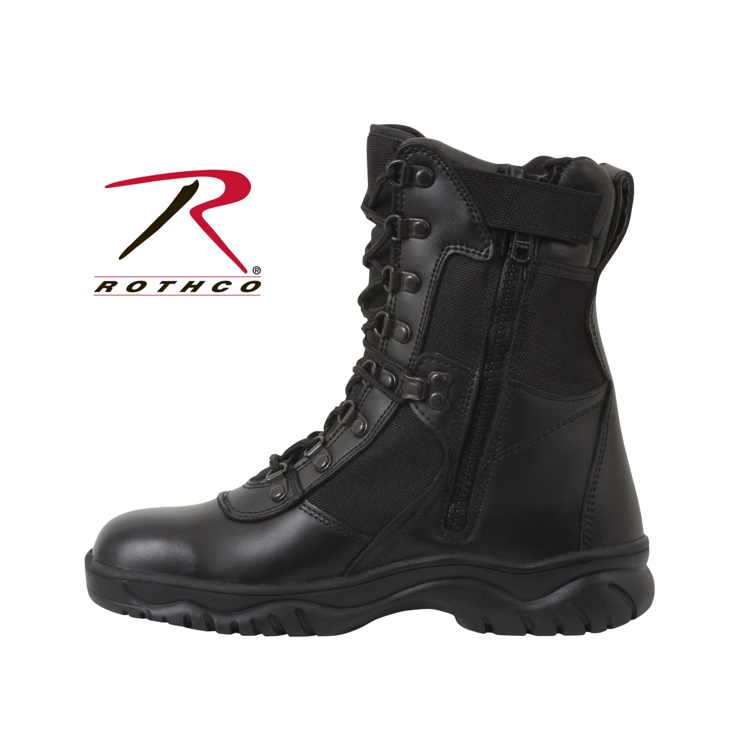 Forced Entry Tactical Boot With Side Zipper - 8 Inch