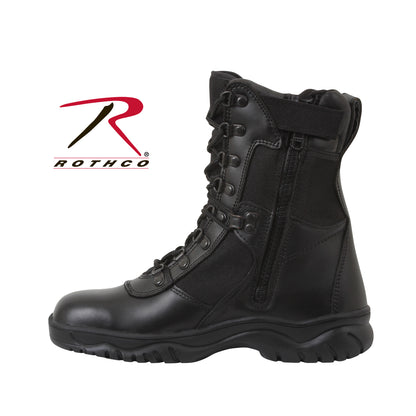 Forced Entry Tactical Boot With Side Zipper - 8 Inch