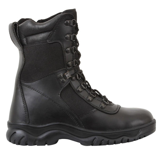 Forced Entry Tactical Boot With Side Zipper - 8 Inch - Tactical Choice Plus