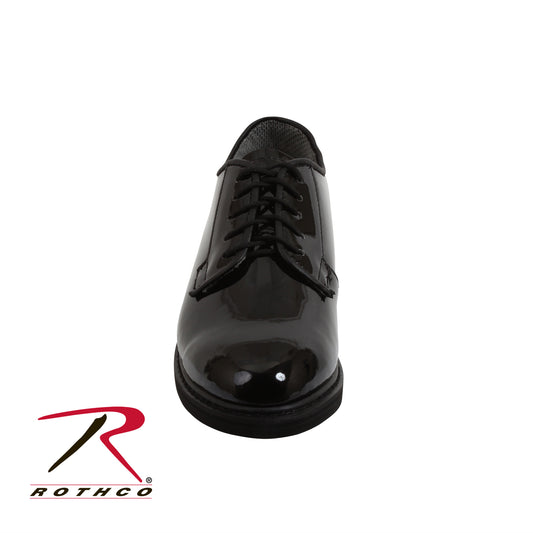Rothco Uniform Hi-Gloss Oxford Dress Shoe - Tactical Choice Plus