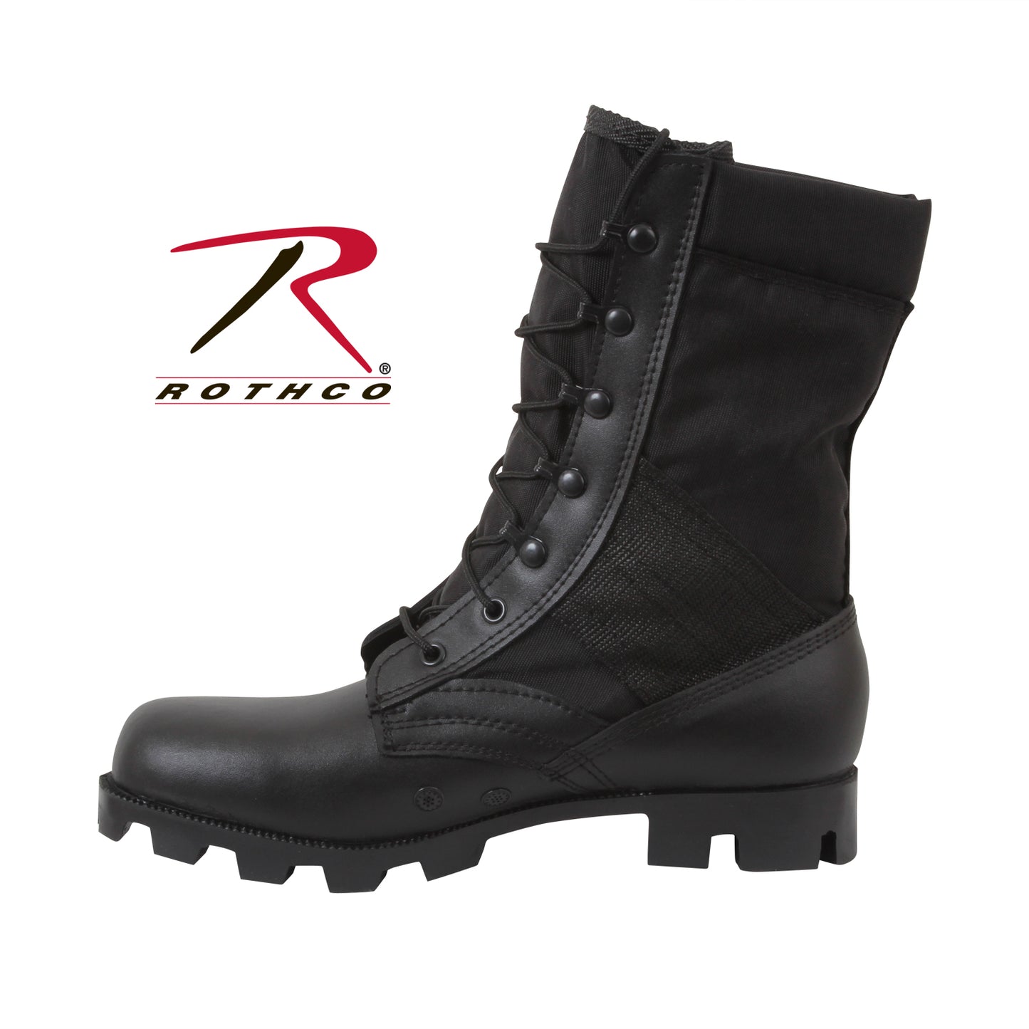 Black G.I. Type Speedlace Jungle Boots - 9 Inch