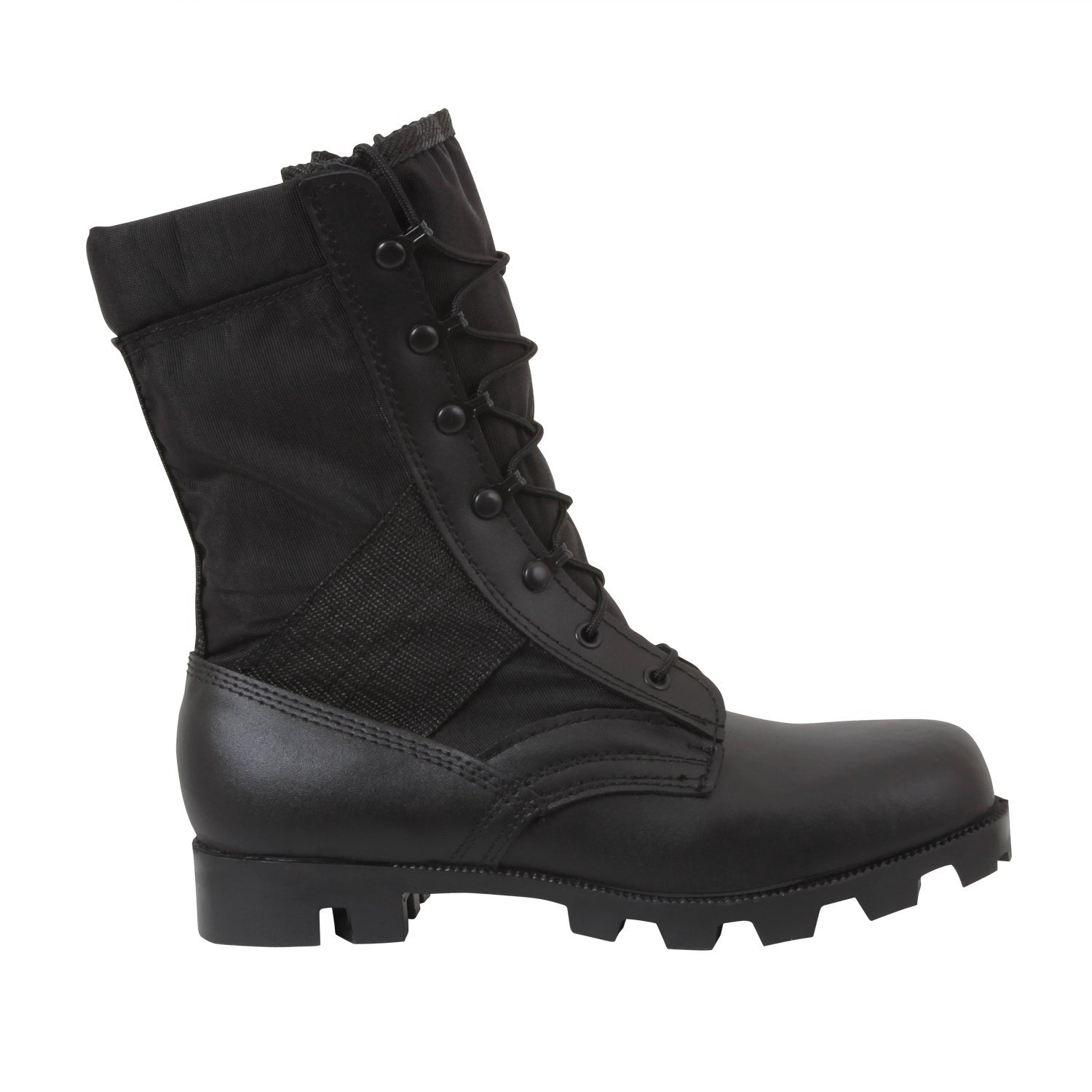 Black G.I. Type Speedlace Jungle Boots - 9 Inch - Tactical Choice Plus