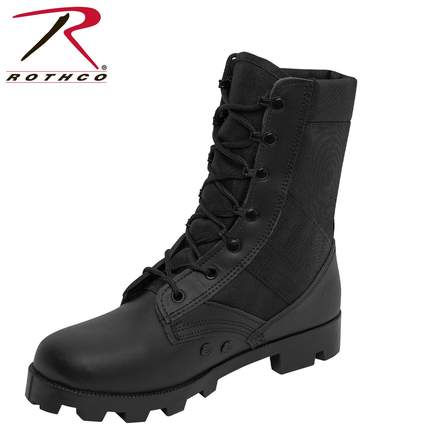 Black G.I. Type Speedlace Jungle Boots - 9 Inch