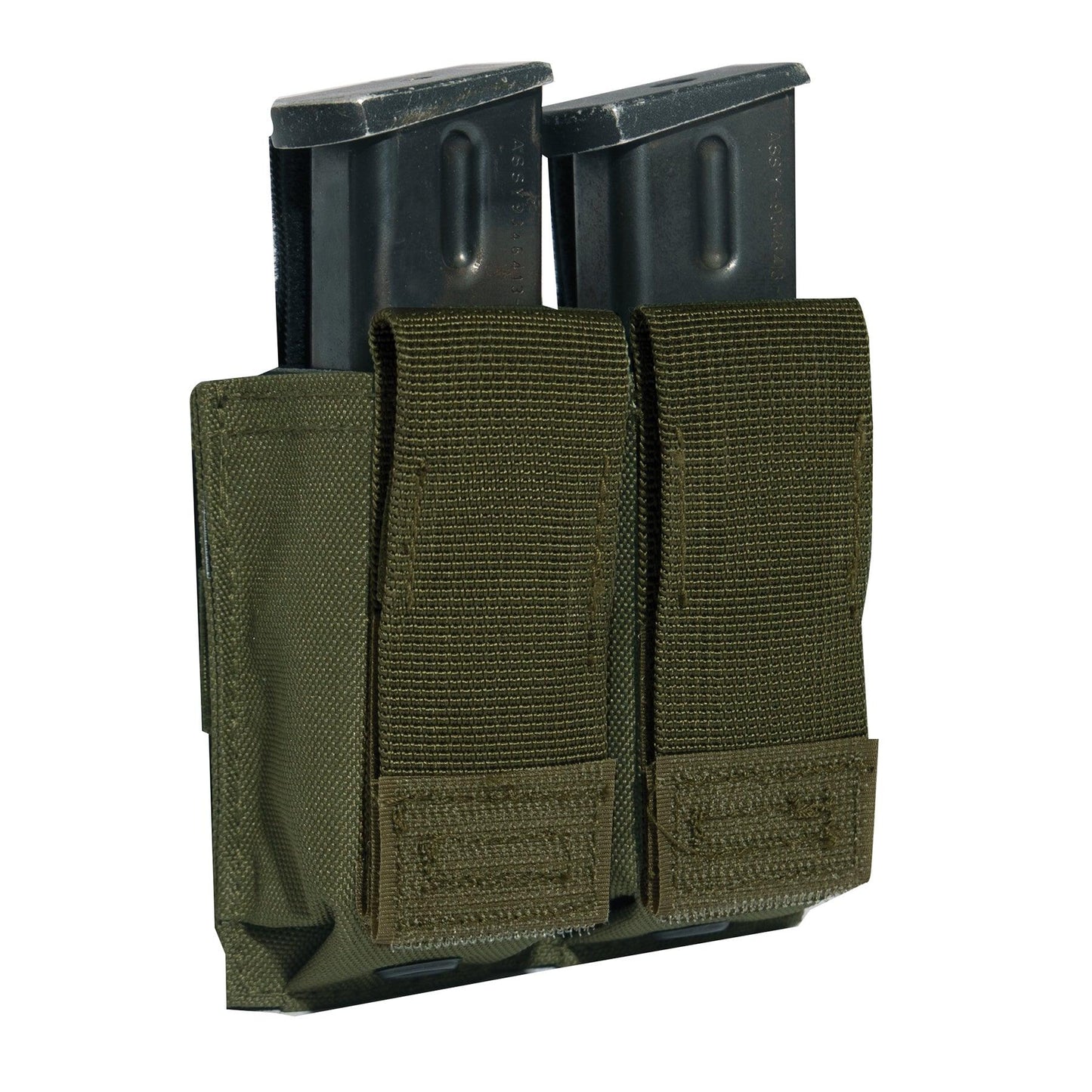 MOLLE Double Pistol Mag Pouch With Insert - Tactical Choice Plus