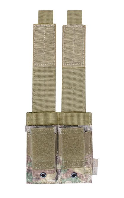 MOLLE Double Pistol Mag Pouch With Insert - Tactical Choice Plus