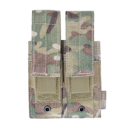 MOLLE Double Pistol Mag Pouch With Insert - Tactical Choice Plus