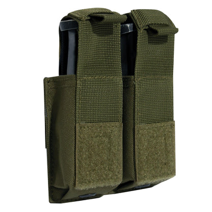 MOLLE Double Pistol Mag Pouch With Insert - Tactical Choice Plus