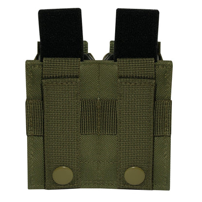 MOLLE Double Pistol Mag Pouch With Insert - Tactical Choice Plus