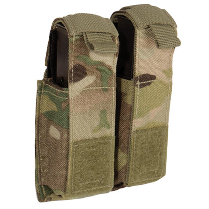 MOLLE Double Pistol Mag Pouch With Insert - Tactical Choice Plus