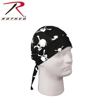 Skull & Crossbones Headwrap