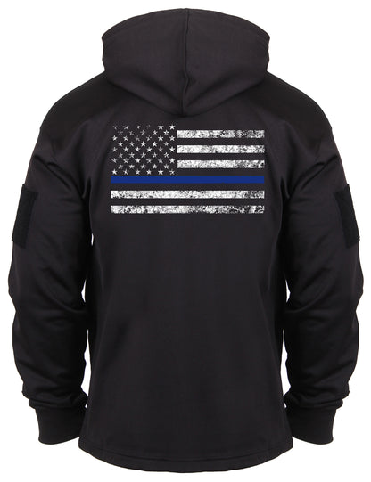 Rothco Concealed Carry Thin Blue Line Hoodie