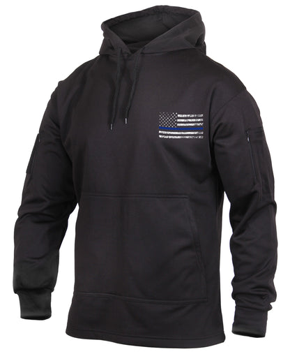 Rothco Concealed Carry Thin Blue Line Hoodie