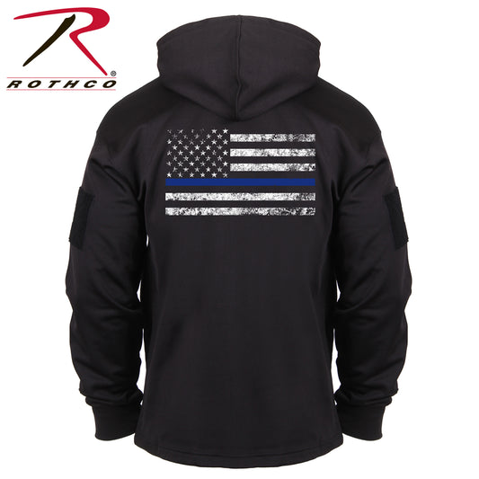 Rothco Concealed Carry Thin Blue Line Hoodie