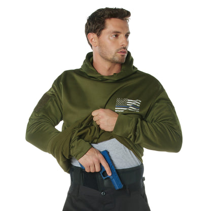 Rothco Concealed Carry Thin Blue Line Hoodie