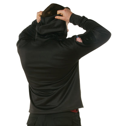 Bearded Skull Concealed Carry Hoodie - Black