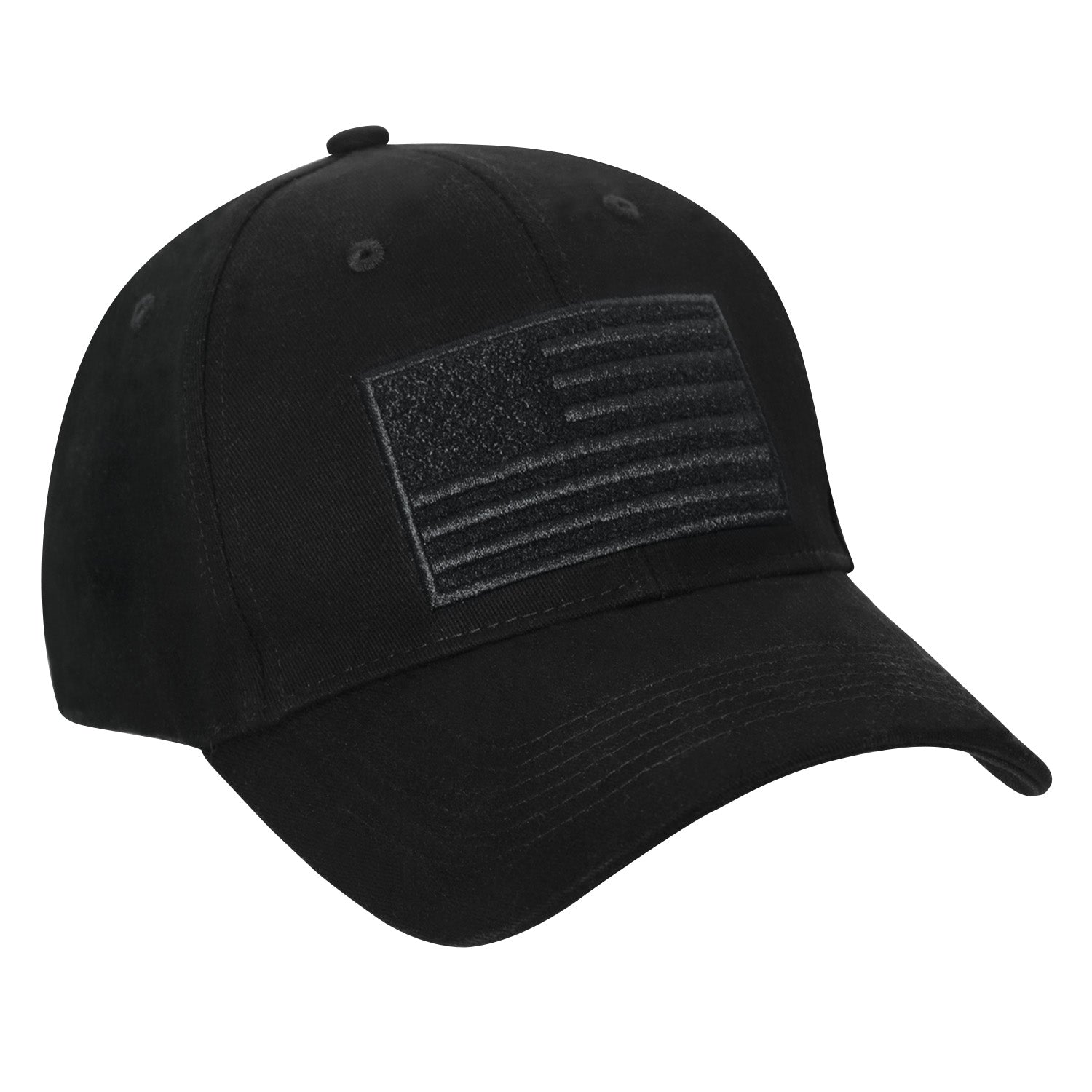 Hook & Loop U.S. Flag Low Profile Cap - Tactical Choice Plus