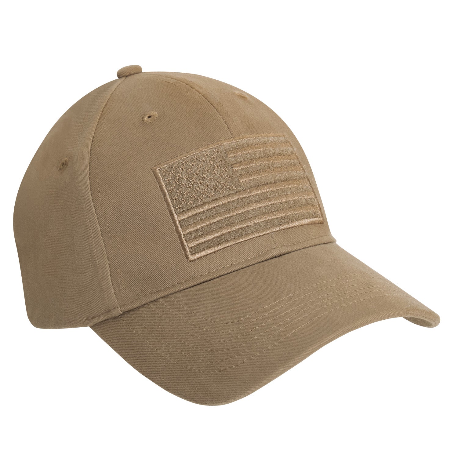 Hook & Loop U.S. Flag Low Profile Cap - Tactical Choice Plus