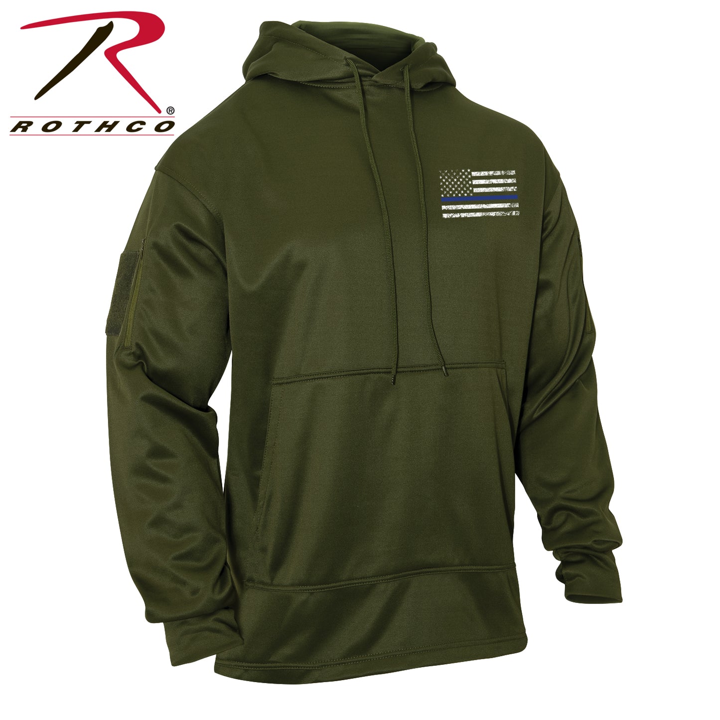 Rothco Concealed Carry Thin Blue Line Hoodie
