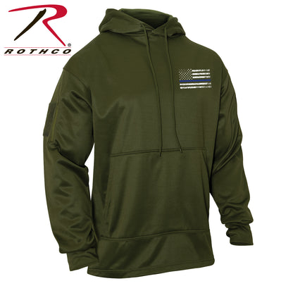Rothco Concealed Carry Thin Blue Line Hoodie