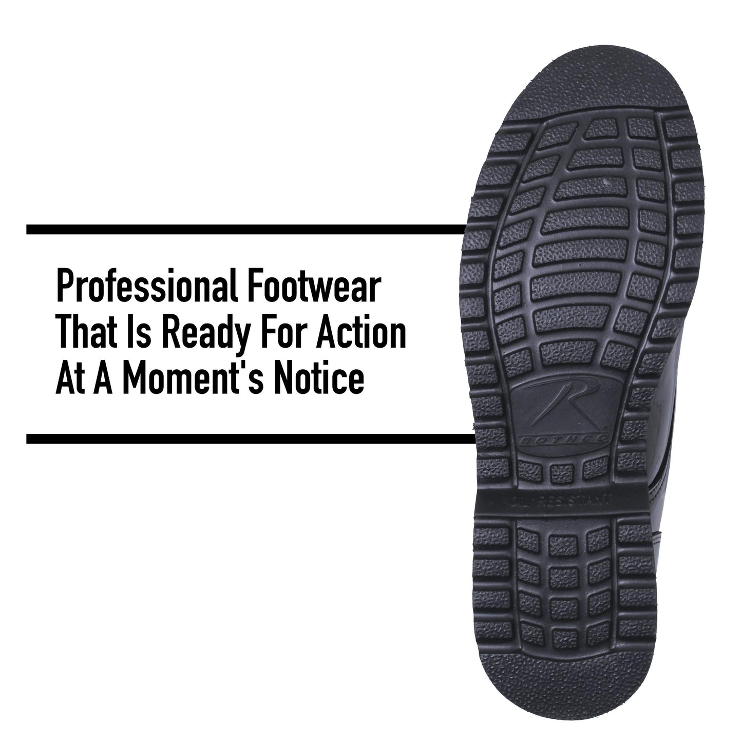 Uniform Oxford Work Sole