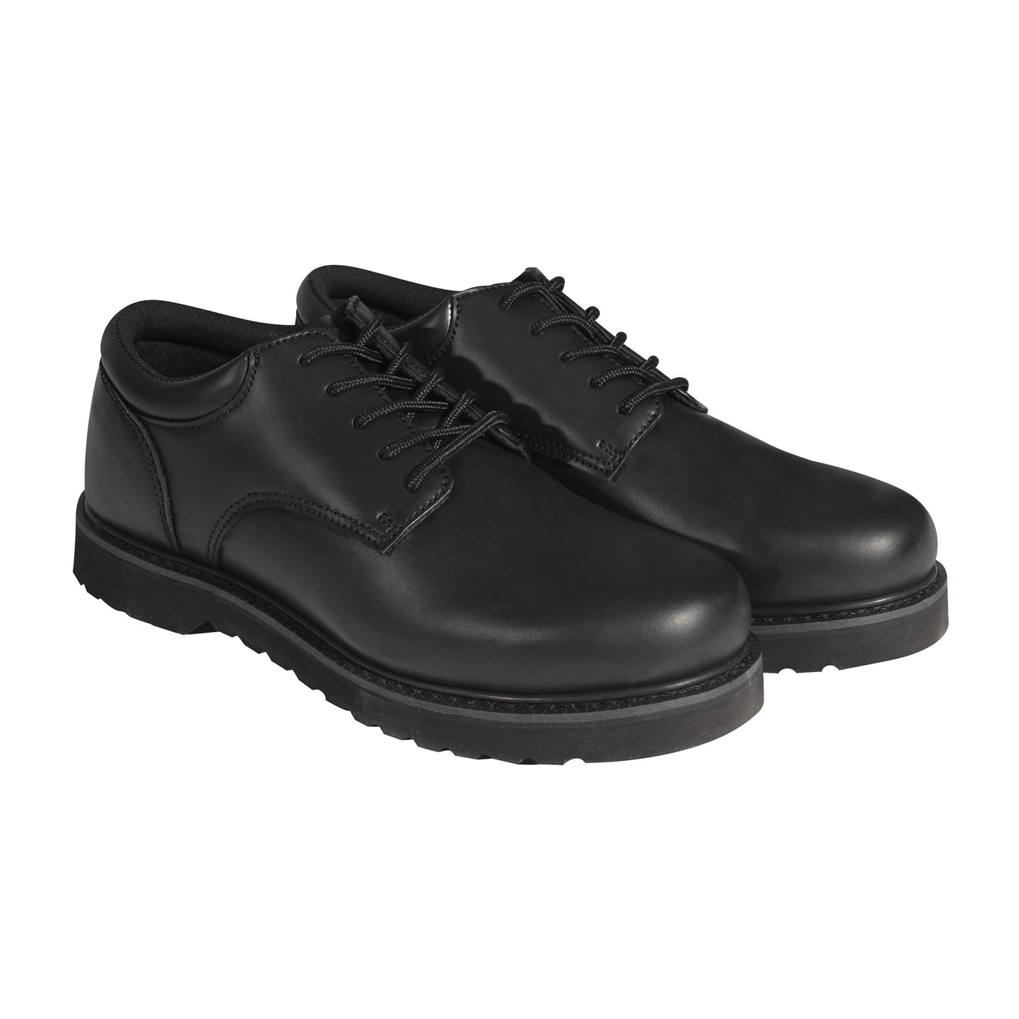 Military Uniform Oxford With Work Soles - Black