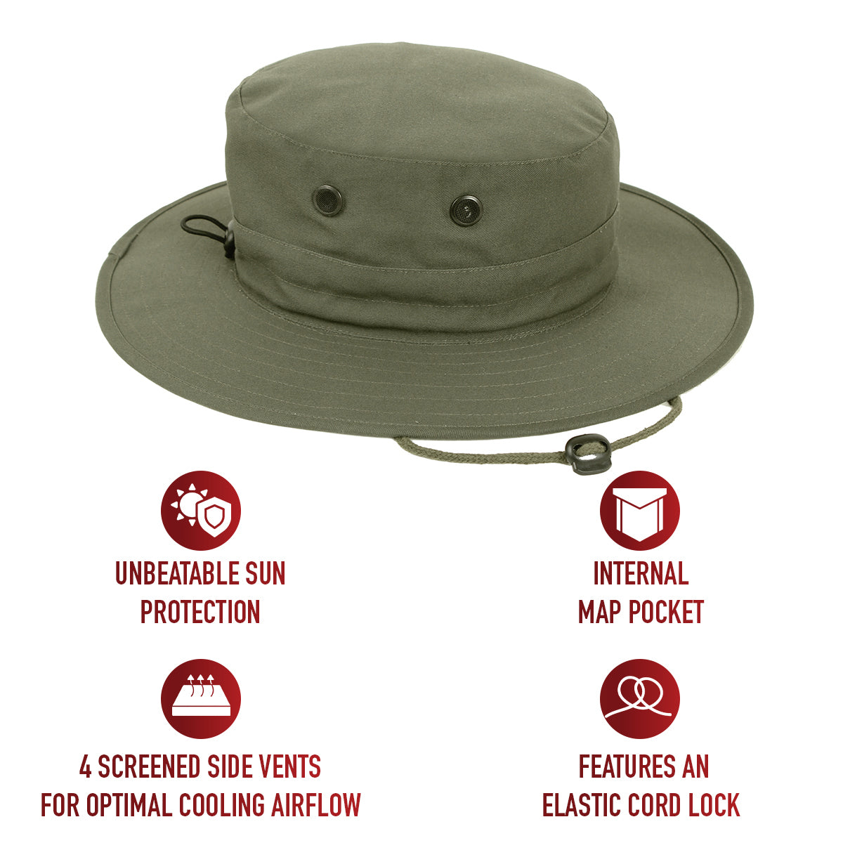 Adjustable Boonie Hat