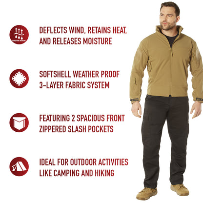 Covert Ops Lightweight Soft Shell Jacket