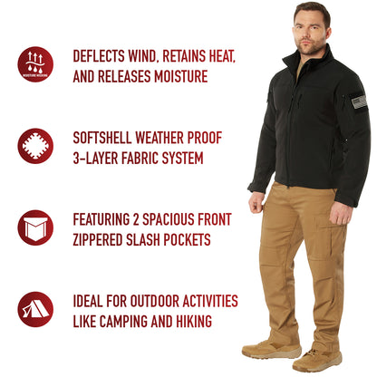 Covert Ops Lightweight Soft Shell Jacket