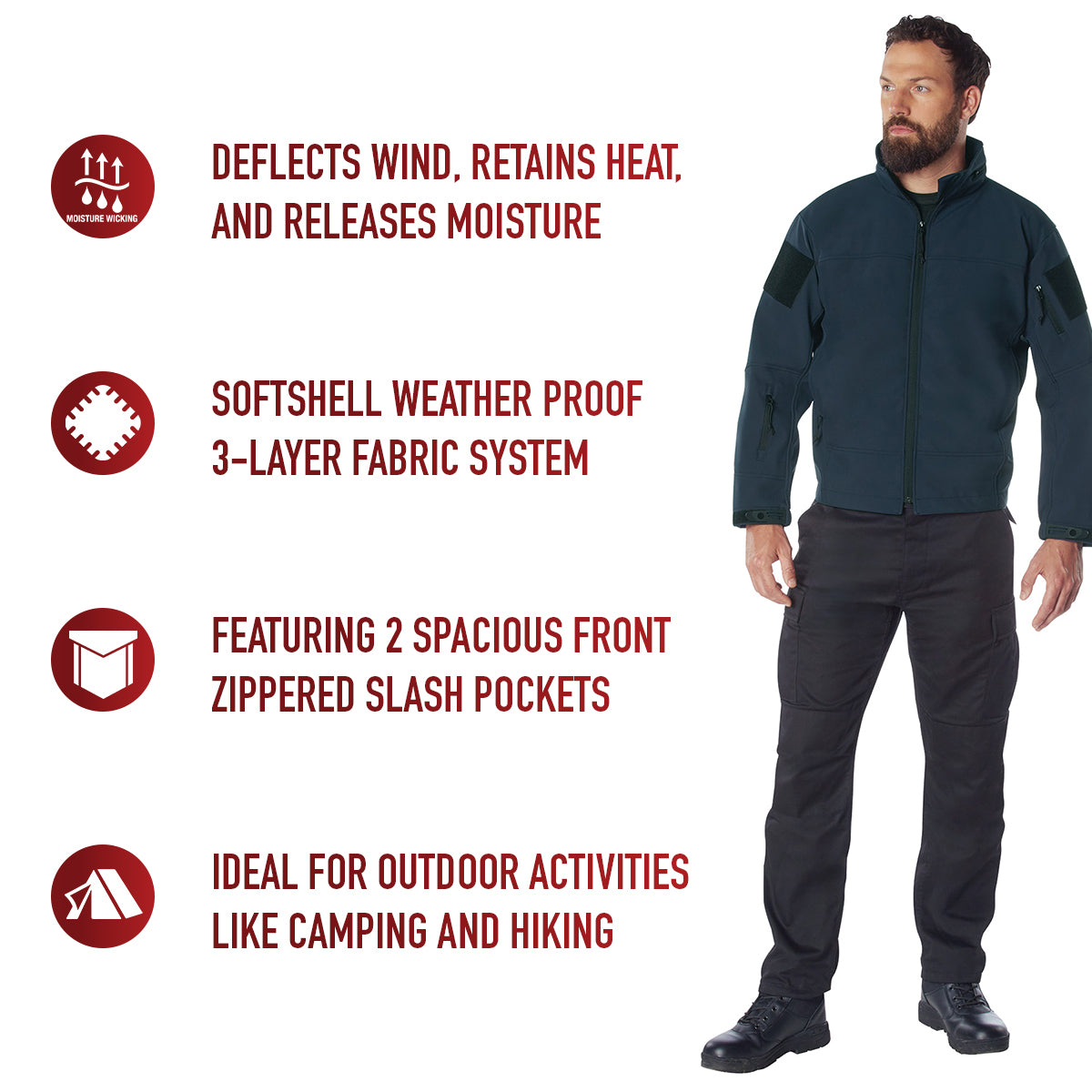 Covert Ops Lightweight Soft Shell Jacket