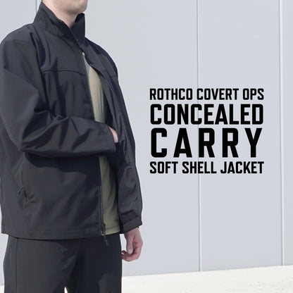 Covert Ops Concealed Carry Soft Shell Jacket