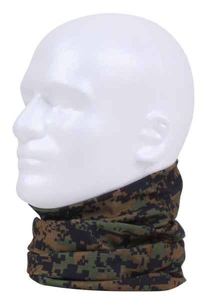 Multi-Use Neck Gaiter and Face Covering Tactical Wrap