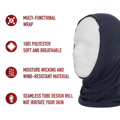 Multi-Use Neck Gaiter and Face Covering Tactical Wrap