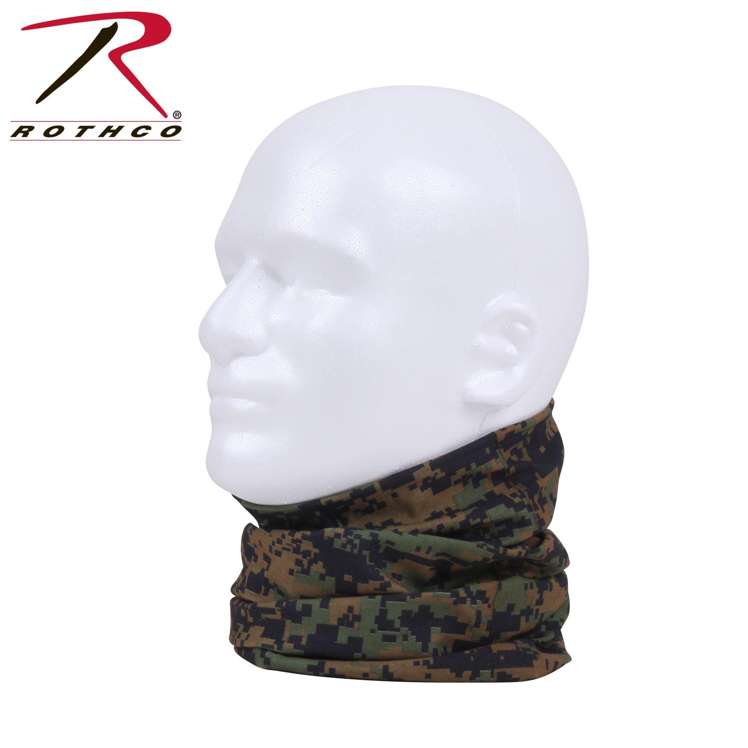 Rothco Multi-Use Neck Gaiter and Face Covering Tactical Wrap - Tactical Choice Plus