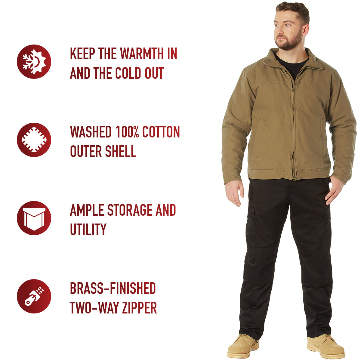 Concealed Carry 3 Season Jacket
