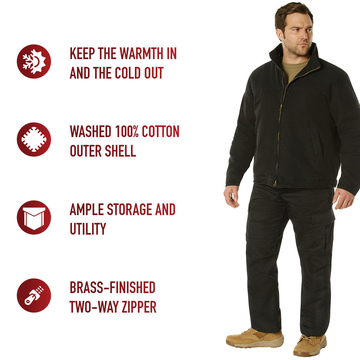 Concealed Carry 3 Season Jacket