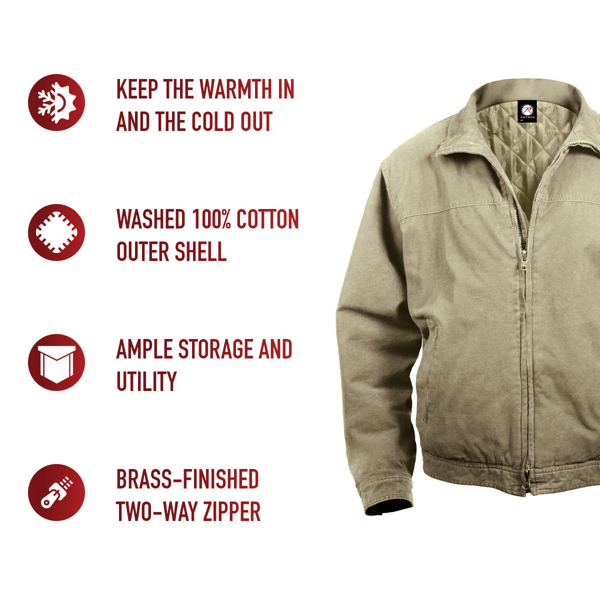 Concealed Carry 3 Season Jacket