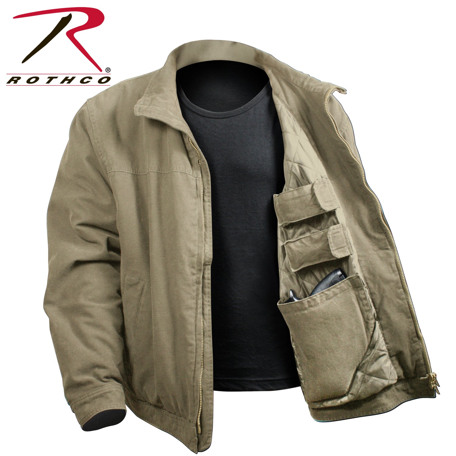 Rothco Concealed Carry 3 Season Jacket - Tactical Choice Plus