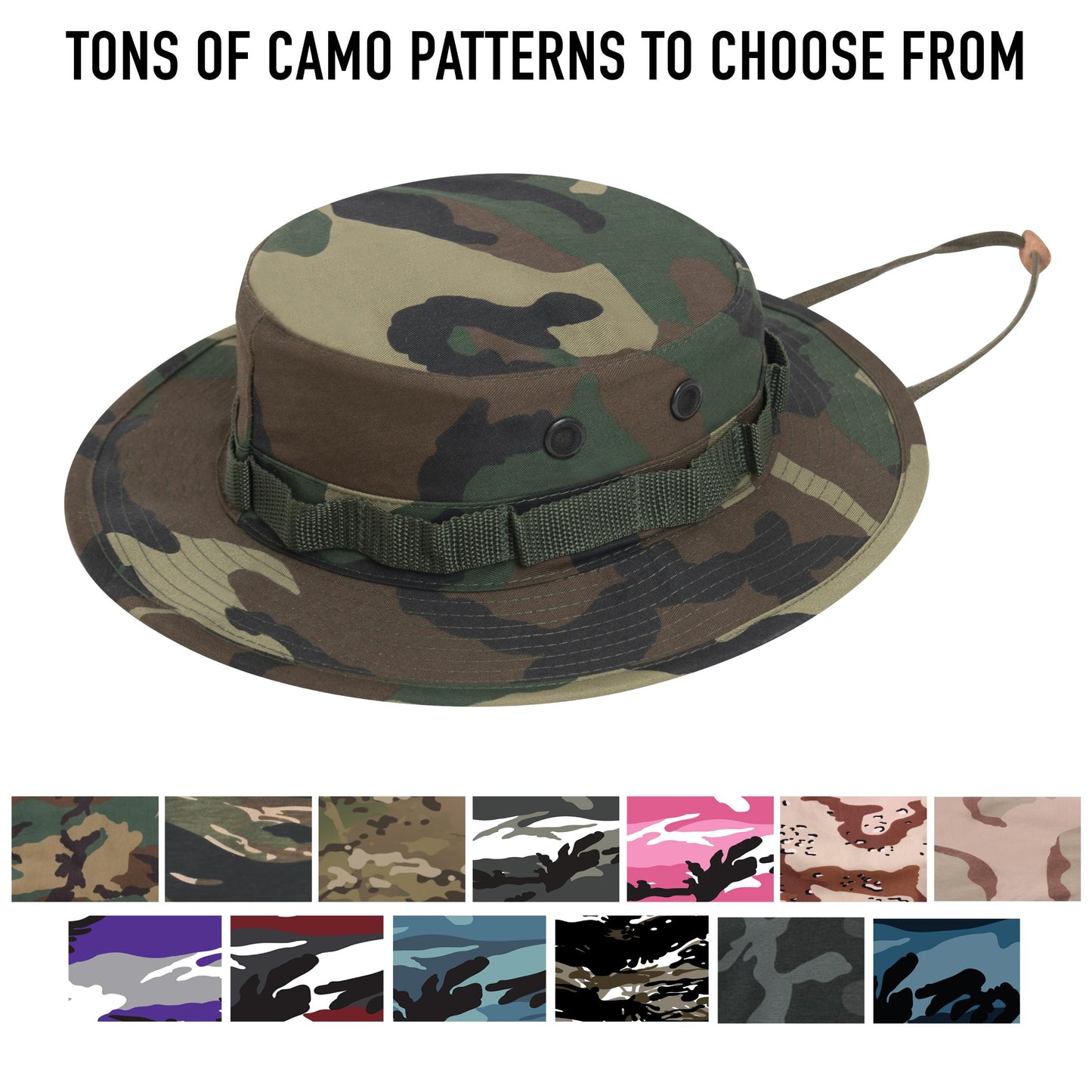 Camo Boonie Hat