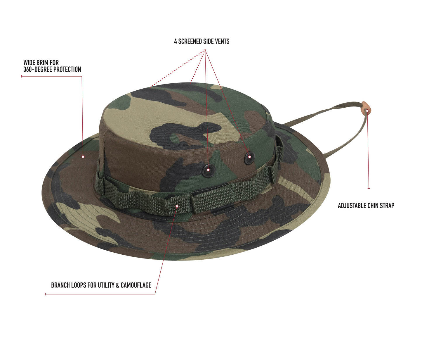 Camo Boonie Hat