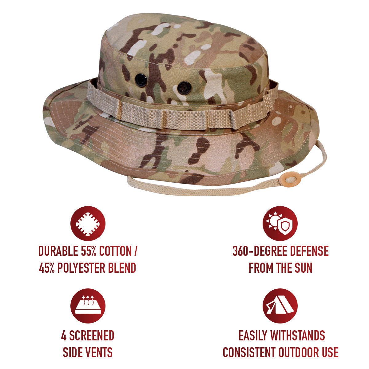 Camo Boonie Hat