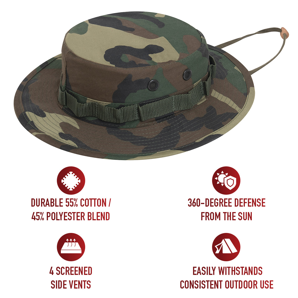 Camo Boonie Hat