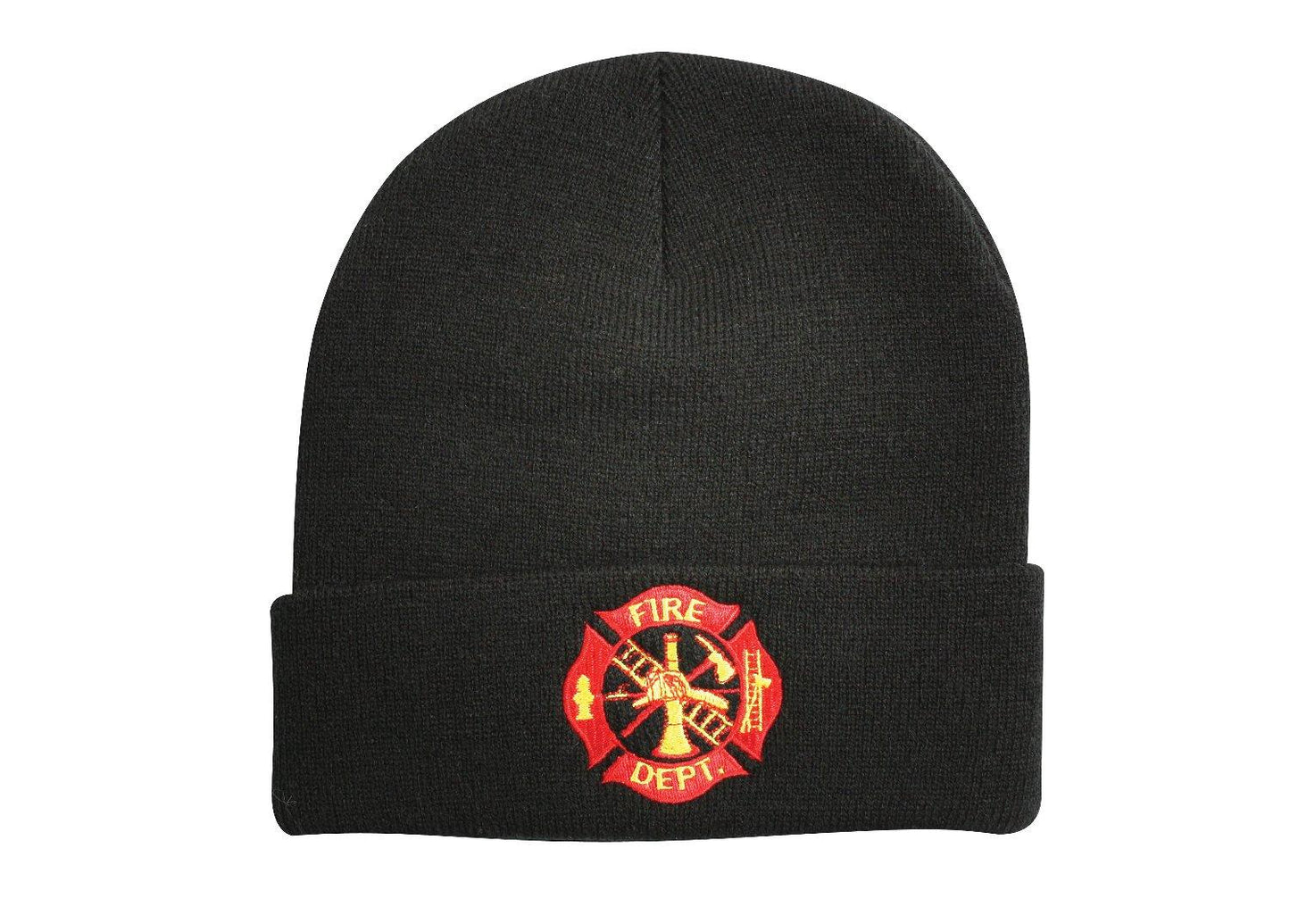 Deluxe Fire Department Embroidered Watch Cap