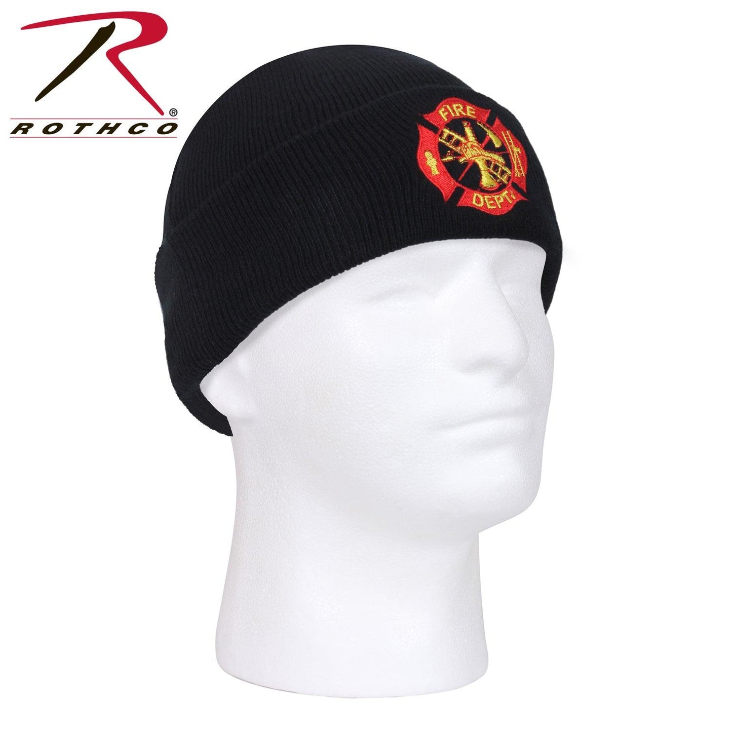 Deluxe Fire Department Embroidered Watch Cap