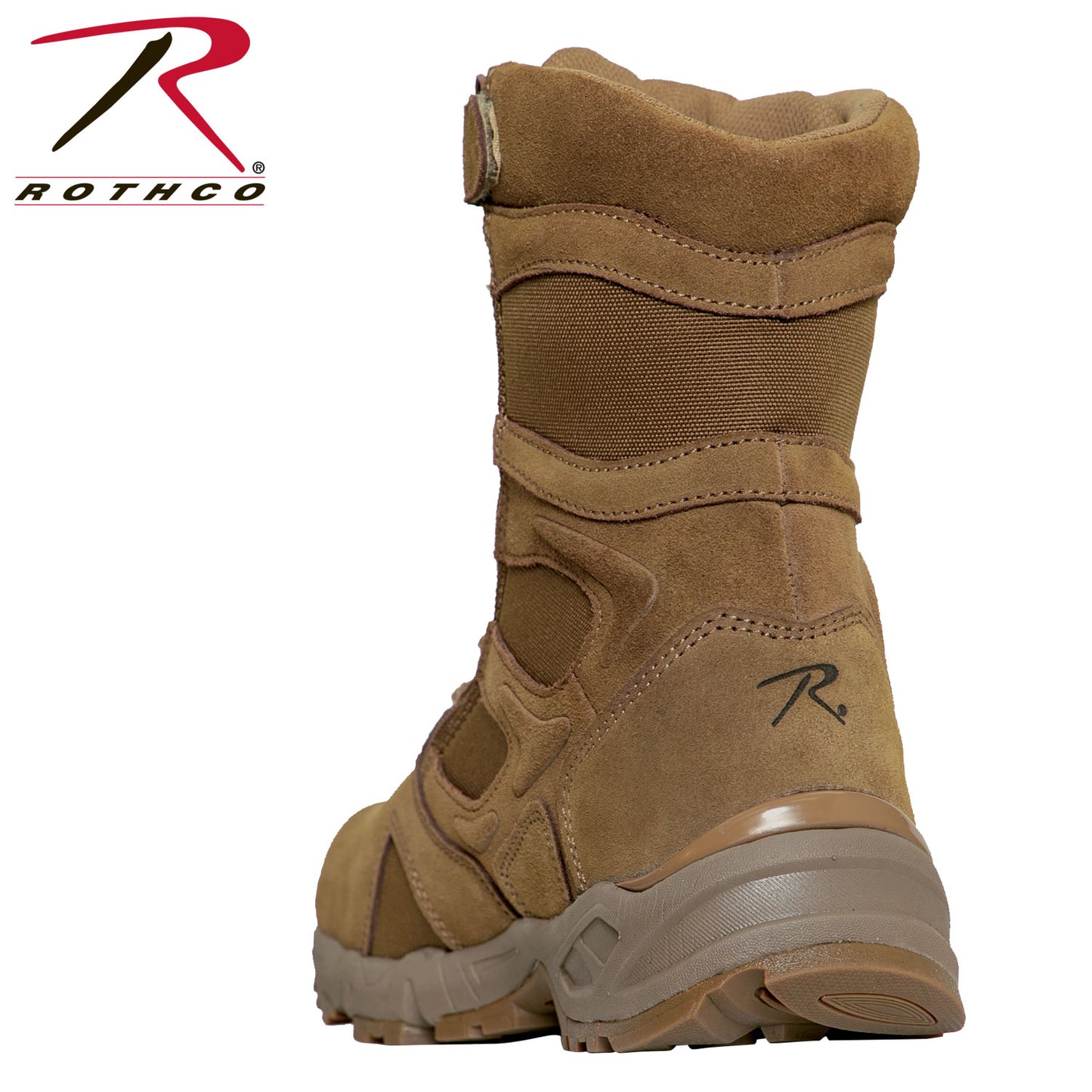 Forced Entry Deployment Boots With Side Zipper - 8 Inch