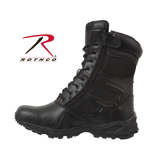 Rothco Forced Entry Deployment Boot With Side Zipper - 8 Inch - Tactical Choice Plus